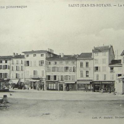 Saint Jean en Royans la grande place