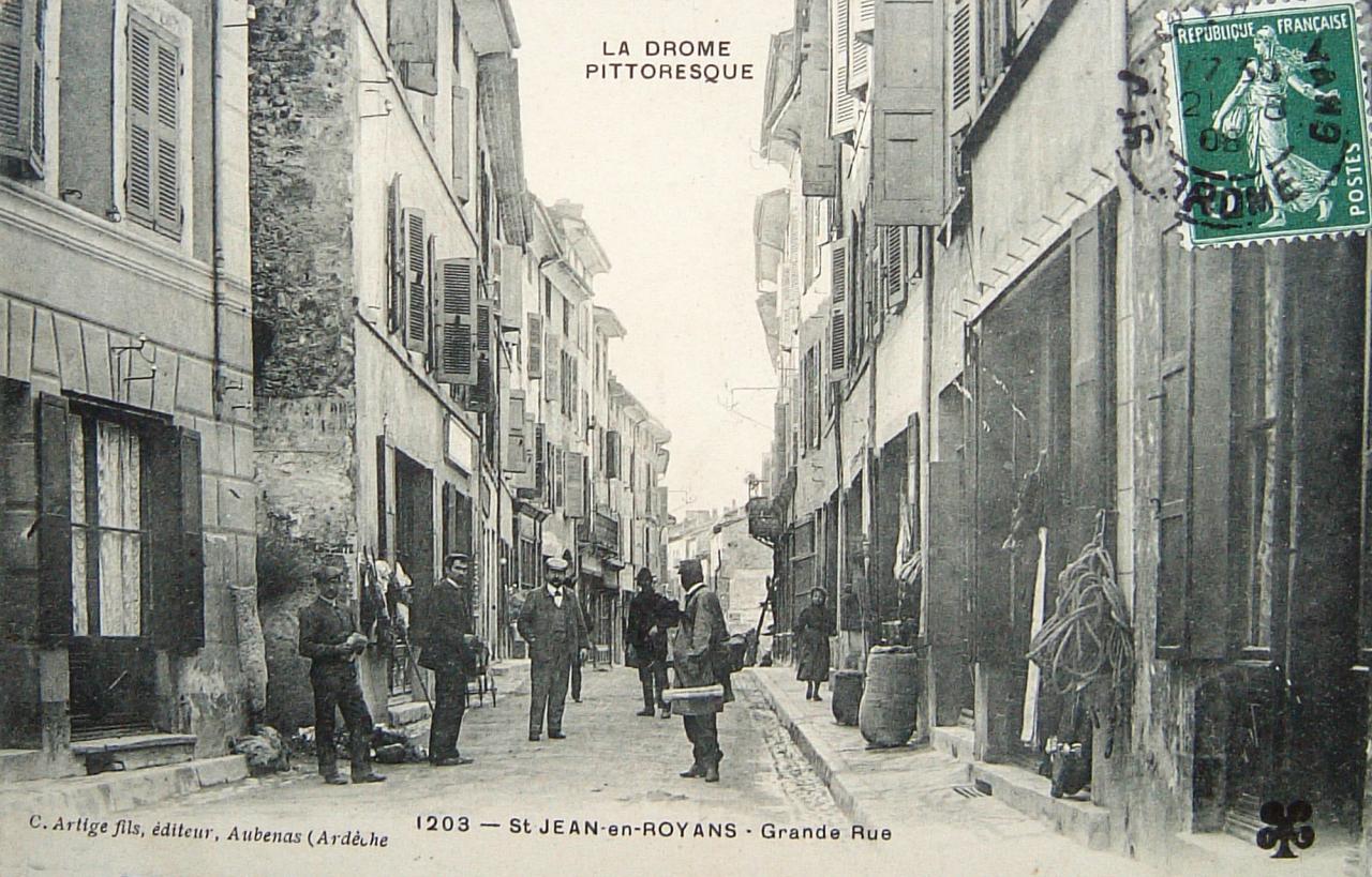 Saint Jean en Royans Grande rue