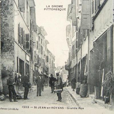 Saint Jean en Royans Grande rue