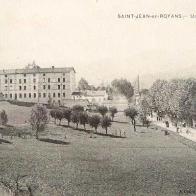 Saint Jean en Royans une usine de tissage