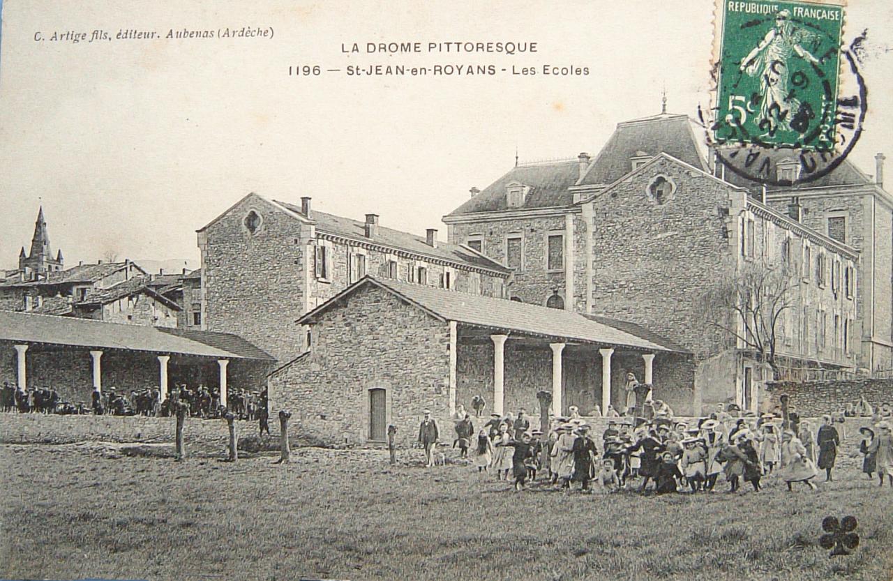 Saint Jean en Royans les écoles