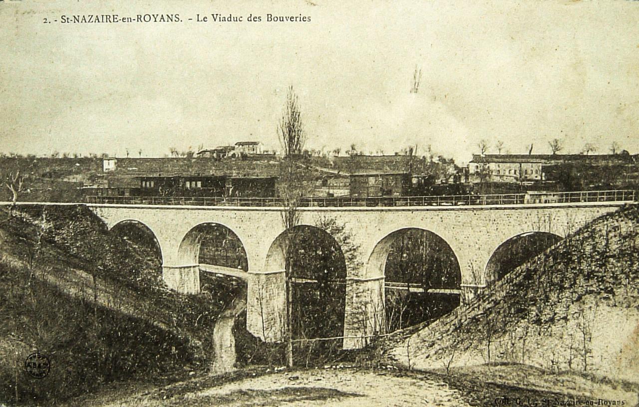 Saint Nazaire en Royans Le viaduc des bouveries