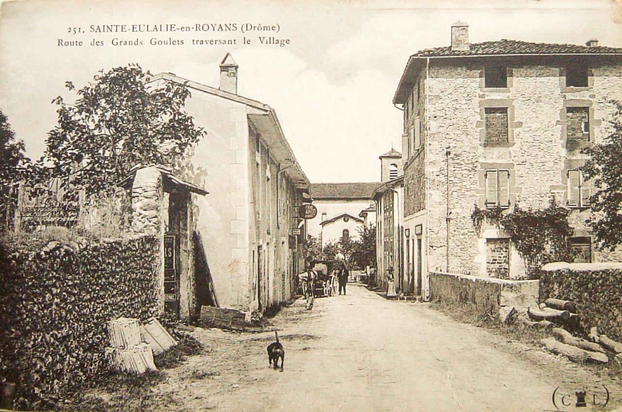 Sainte Eulalie en Royans Route des grands Goulets