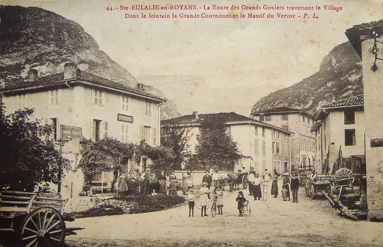 Sainte Eulalie en Royans Vue générale