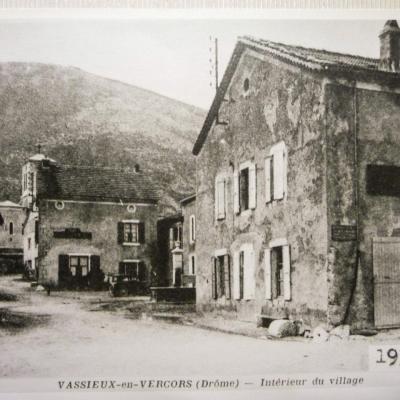 Intérieur du village de Vassieux en Vercors