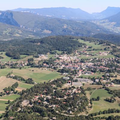 La Chapelle en Vercors, depuis le Claveyron