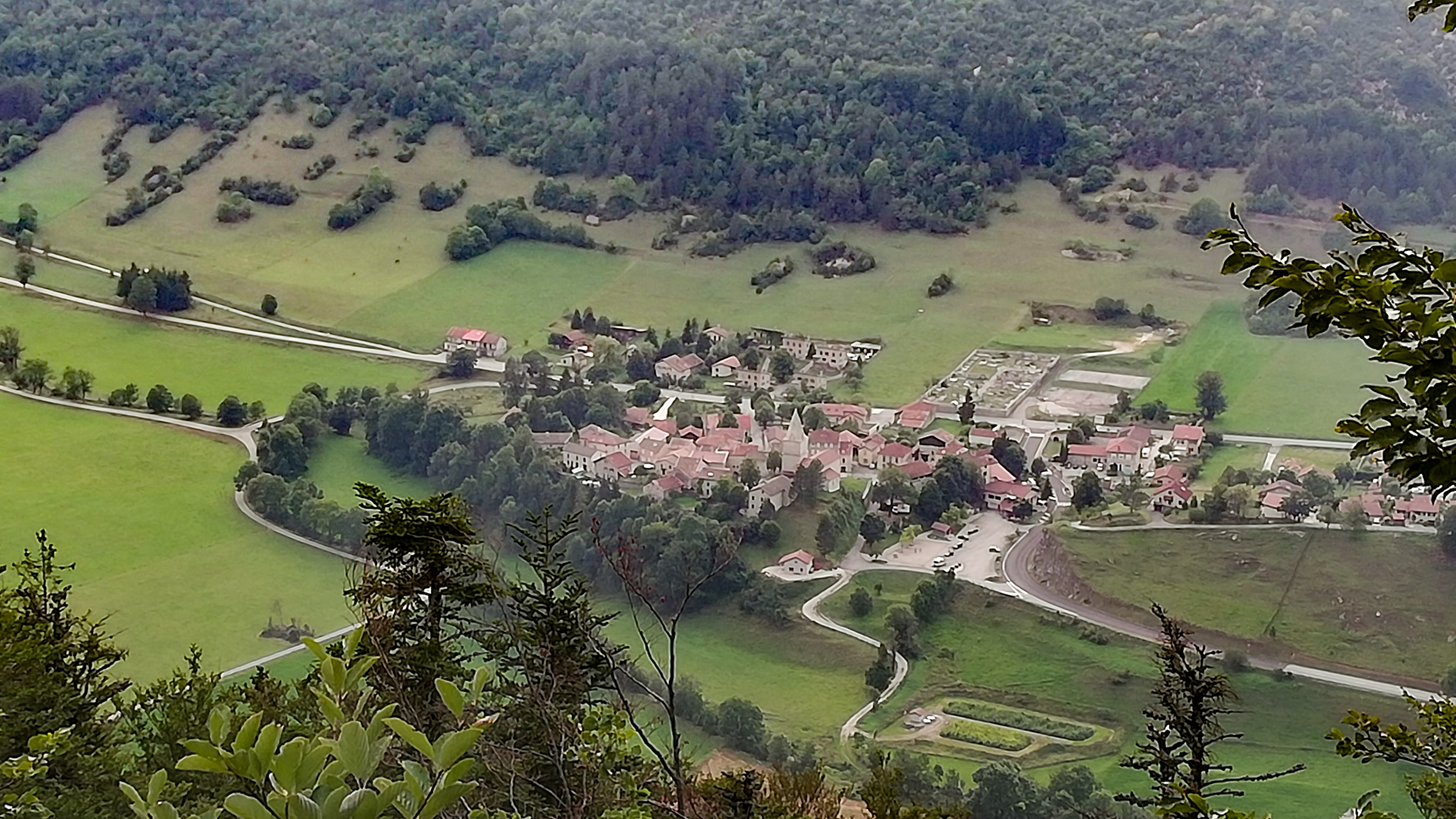 Vue Saint Agnan en Vercors