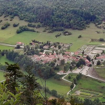 Vue Saint Agnan en Vercors